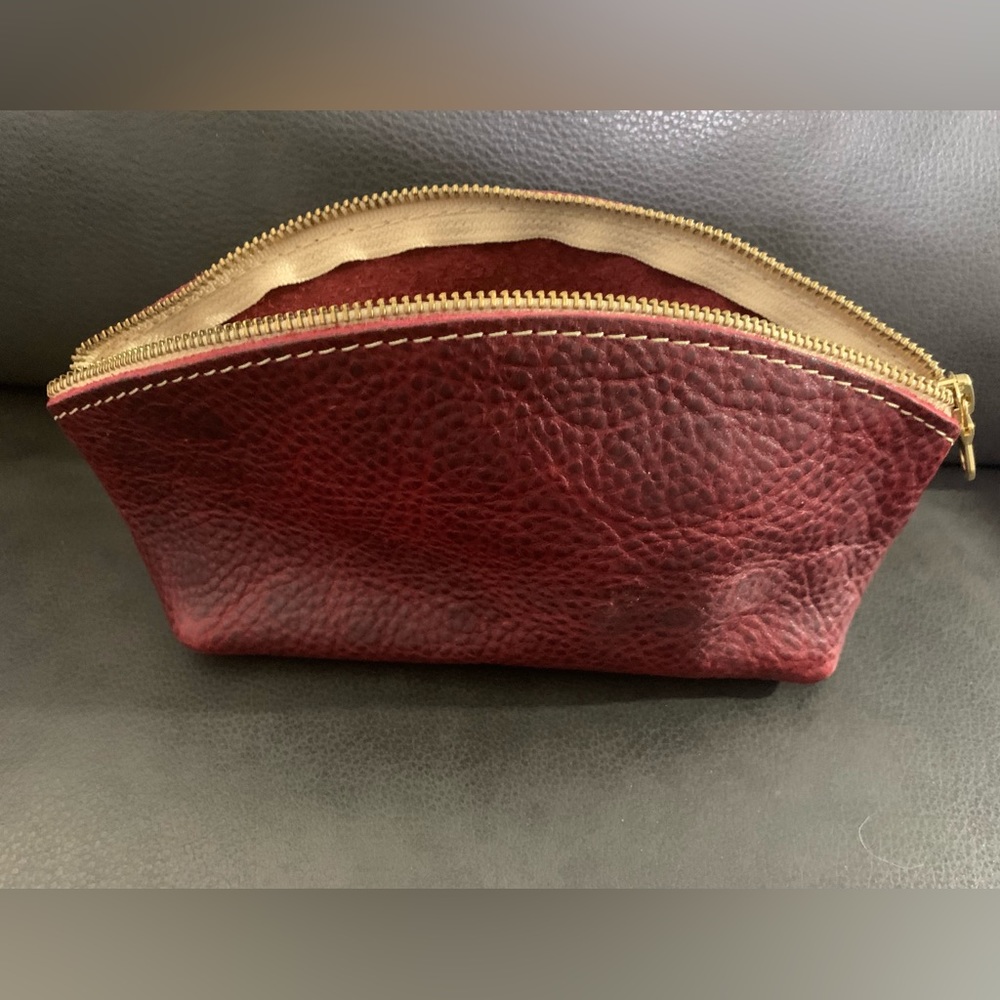 Portland Leather Eclipse Makeup Bag - Never Used